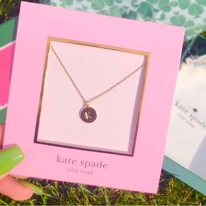 Kate Spade “k” pendant